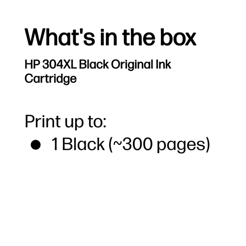 Original HP 304XL Black Ink Cartridge - image 3