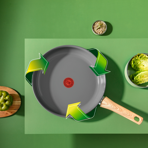 Tefal Renew Keramisches Topf- und Pfannenset 24 + 28 cm – Foto 3 von 10