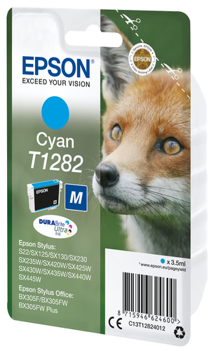 Epson T1282 – Cartuccia ciano originale (Volpe)