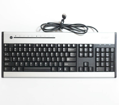 Acer KB.USB0G.012 keyboard USB Italian Black, White
