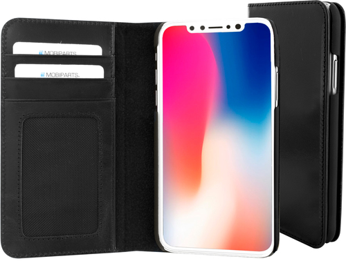 Mobiparts Excellent Wallet Case Apple iPhone X, iPhone XS Jade Black