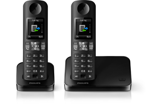 Philips D6002B/FT telephone DECT telephone Caller ID Black – image 2