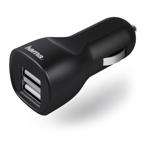 Hama 00123545 зарядное устройство для мобильных устройств MP3, Смартфон, Планшет Черный Прикуриватель Быстрая зарядка Авто
