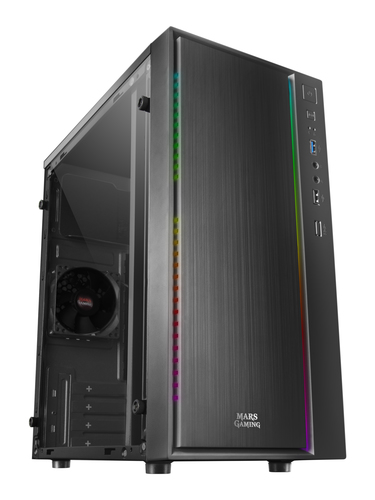 Mars Gaming MCM computer case Mini Tower Black