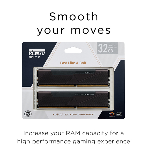 KLEVV 32 GB DDR4-3200 (2x 16 GB) Kit werkgeheugen, afbeelding 5