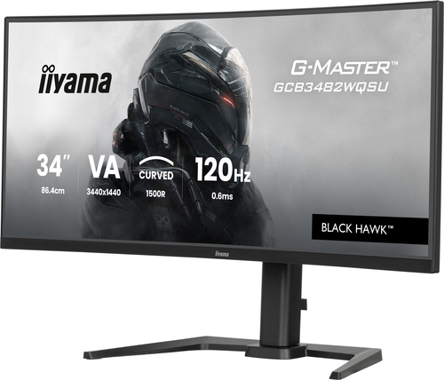 iiyama G-Master Black Hawk GCB3482WQSU-B1 34'' Curved gaming monitor, afbeelding 3