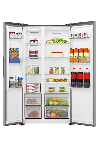 Hisense RS3P558NEID PureFlat American Side By Side -Silver Stainless - D Rated – image 9