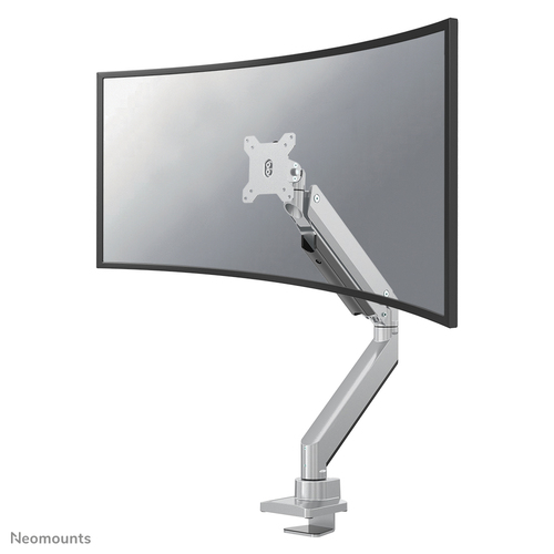 Product image: Neomounts NM-D775SILVERPLUS Monitor arm 10-49" - gas spring - Topfix - 180°-stop