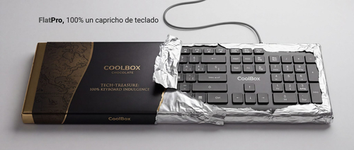 CoolBox COO-TEC01-U keyboard Home/Office USB QWERTY Spanish Black – image 8
