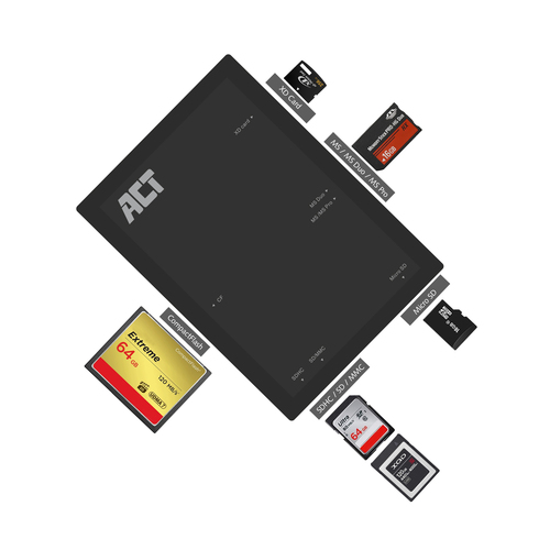 ACT Connectivity Externe USB 3.2 Gen1 (USB 3.0) Kaartlezer, afbeelding 3