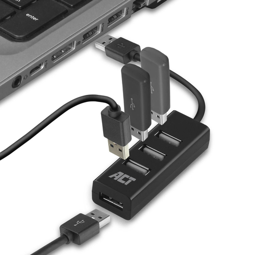 ACT Connectivity USB Hub mini 4 port usb-hub, afbeelding 3