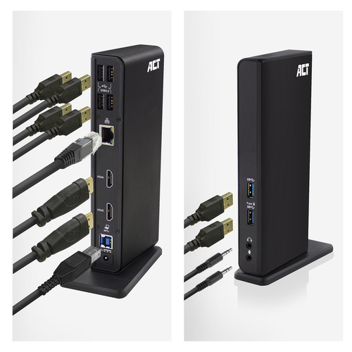 ACT USB-C Dual Monitor Docking Station, afbeelding 5
