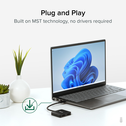 Plugable Technologies USB C to HDMI Adapter for Dual Monitors 4K – image 7