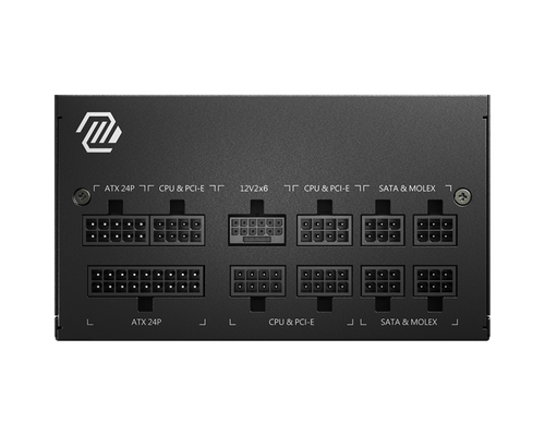 Msi Mag A750GL 750W 80 Plus Gold Rated Atx 3.0 PCIE5 Fully Modular Power Supply Unit - image 2