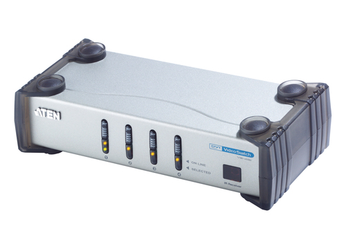 ATEN VS461 4-Port DVI/Audio Switch – image 1