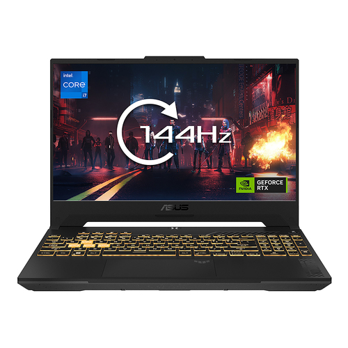 ASUS TUF Gaming F15 FX507VU-LP240W Intel® Core™ i7 i7-13620H Ноутбук 39,6 cm (15.6") Full HD 16 GB DDR5-SDRAM 512 GB Твердотельный накопитель (SSD) NVIDIA GeForce RTX 4050 Wi-Fi 6 (802.11ax) Windows 11 Home Черный, Серый