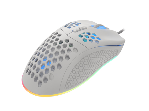 Genesis kabelgeb. Gaming muis KRYPTON 555 RGB weiß, afbeelding 5