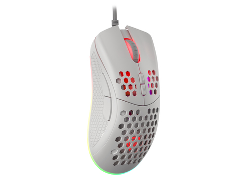 Genesis kabelgeb. Gaming muis KRYPTON 555 RGB weiß, afbeelding 2