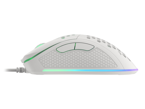 Genesis kabelgeb. Gaming muis KRYPTON 555 RGB weiß, afbeelding 7