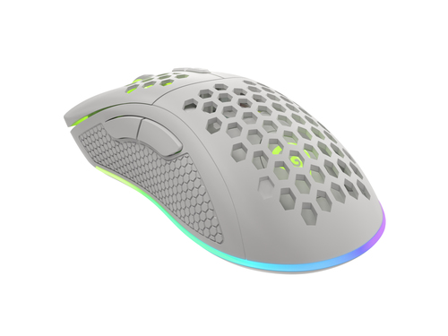 Genesis kabelgeb. Gaming muis KRYPTON 555 RGB weiß, afbeelding 4