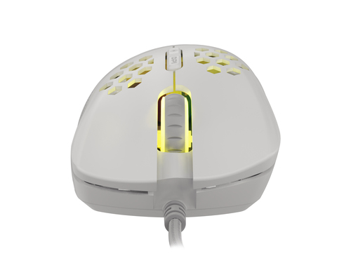 Genesis kabelgeb. Gaming muis KRYPTON 555 RGB weiß, afbeelding 9