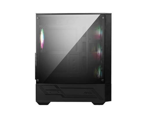 Msi Mag Forge 112R Tempered Glass Mid Tower Atx Gaming PC Case - Black - image 3