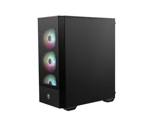 Msi Mag Forge 112R Tempered Glass Mid Tower Atx Gaming PC Case - Black - image 4