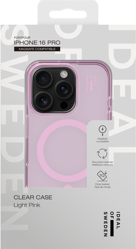 iDeal of Sweden Clear Case MagSafe iPhone 16 Pro Light Pink – image 3