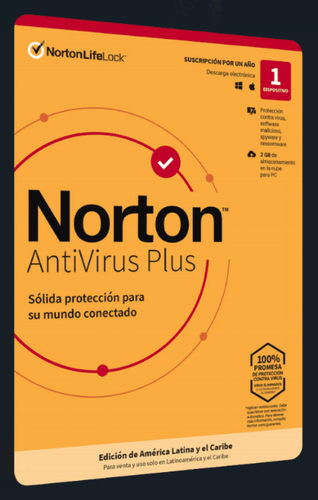 21416076 ESD Norton AntiVirus Plus 1 Dispositivo 2 Años UPC 