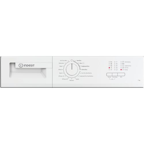 Indesit C YD C82 Wwgl UK 8Kg Condenser Tumble Dryer - White - B Rated, White - image 5