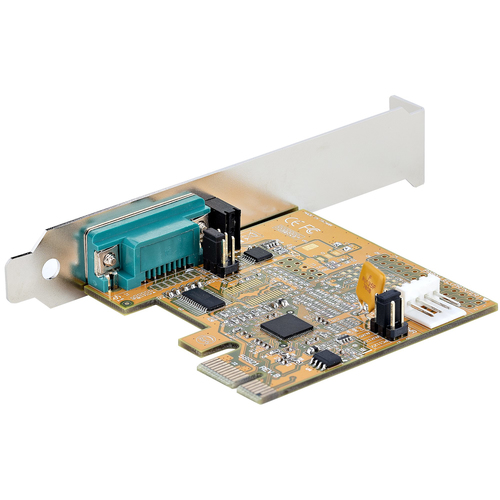 StarTech.com PCI Express Serial Card, PCIe to RS232 (DB9) Serial Interface Card, PC Serial Card with 16C1050 UART, Standard or Low Profile Brackets,, afbeelding 2