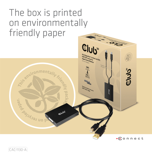 Club 3D Mini DisplayPort naar Dual Link DVI-adapter, afbeelding 9