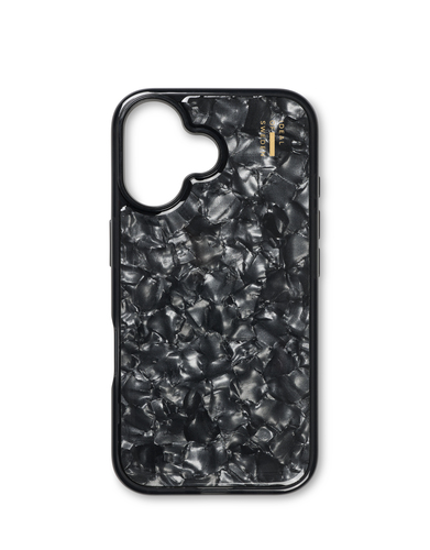 iDeal of Sweden Pearlised Case iPhone 16 Plus Black