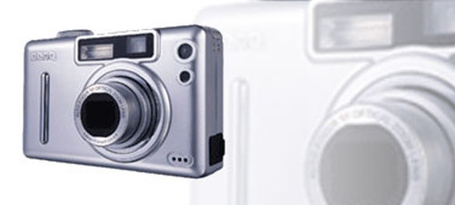 BenQ DC 5330 digitale camera 3.1 M pixel with CCD sensor with dual storage