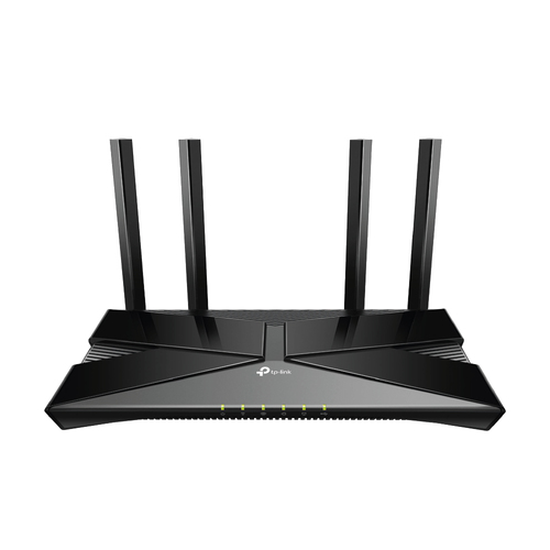 TP-Link AX3000 juhtmevaba ruuter Gigabit Ethernet Kaks sagedusala (2,4 GHz / 5 GHz) Must