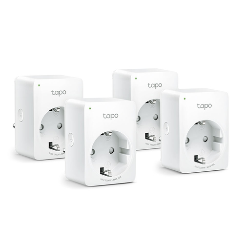 TP-Link Tapo P100 Mini Smart Wi-Fi Plug White (Pack of 4) - image 1