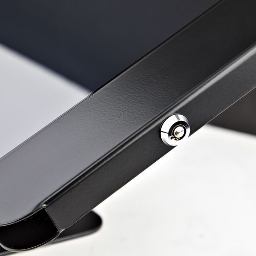 StarTech.com Secure Tablet Stand, Anti Theft Universal Tablet Holder for Tablets up to 10.5", Lockable Tablet Stand for Desk K-Slot Compatible, VESA, afbeelding 6