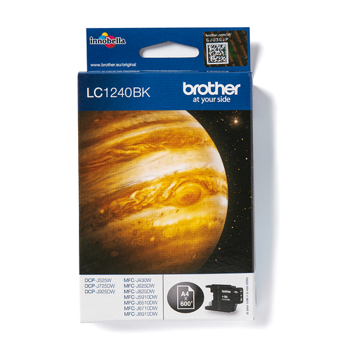 Click to view product details and reviews for Original Brother Lc1240bk Black Ink Cartridge.