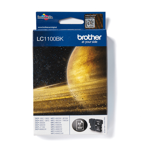 Click to view product details and reviews for Original Brother Lc1100bk Black Ink Cartridge.