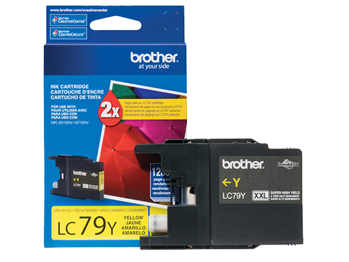 CARTUCHO TINTA BROTHER LC79 AMARILLO LC79Y - LC79Y