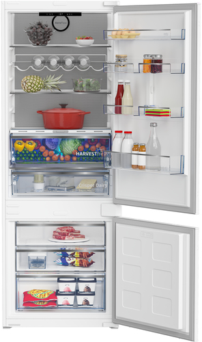 Beko BCNE400E50SHN Selective Line Inbouw koel-vriescombinatie, afbeelding 3