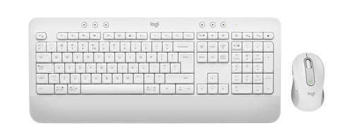 Logitech Desktop MK650 Signature BOLT [DE] white BT Mouse: Signature M650 for Busi. (400–4000 DPI)