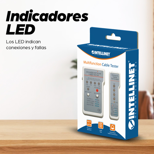 Probador de Cables INTELLINET 351898