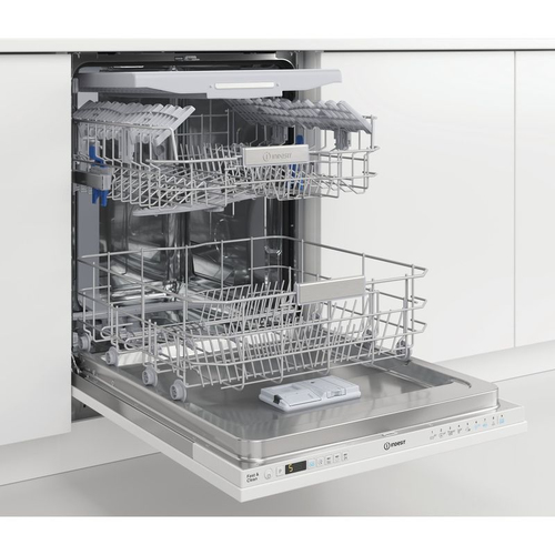 Indesit DIO3T131FE 60cm Fully Integrated Dishwasher 14 Place D Rated - image 2