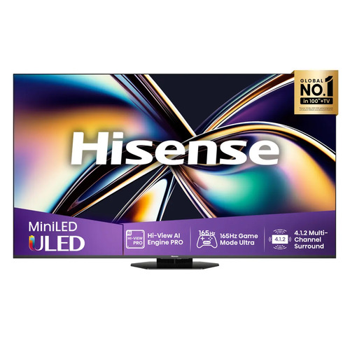 Hisense 55U8Q 139.7 cm (55") 4K Ultra HD Smart TV Wi-Fi Black 700 cd/m²