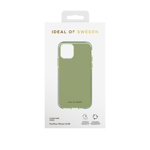 iDeal of Sweden Clear Case iPhone 11/XR Khaki – image 2