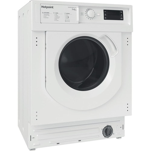 Hotpoint BIWDHG75148 Integrated Washer Dryer 1400 Spin 7kg 5kg E Rated - image 2