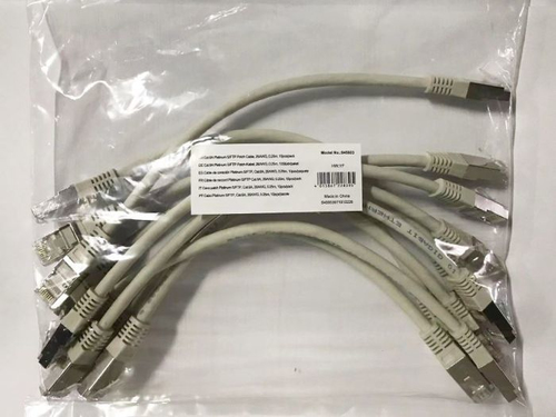 Equip Patchkabel Cat6A 10x/Box S/FTP 2xRJ45 0.25m gr LSZH, afbeelding 4