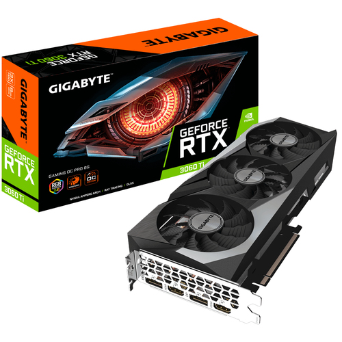 GIGABYTE GAMING GeForce RTX 3060 Ti OC PRO 8G NVIDIA 8 GB GDDR6