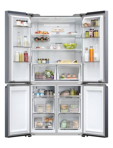 Haier Cube 90 Series 5 HCR5919ENMB Fridge Freezer - Black - image 2